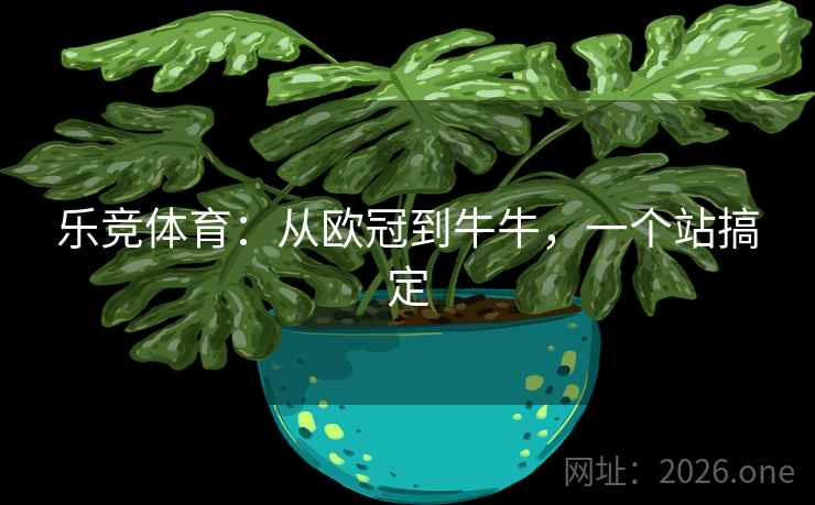 乐竞体育:从欧冠到牛牛,一个站搞定 第2张 乐竞体育:从欧冠到牛牛,一个站搞定 第2张