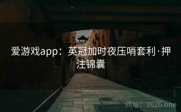 爱游戏app:英冠加时夜压哨套利·押注锦囊 第2张 爱游戏app:英冠加时夜压哨套利·押注锦囊 第2张