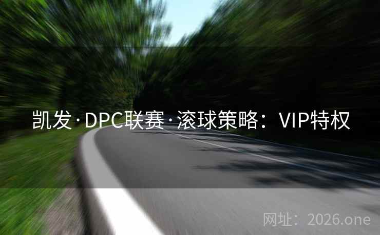 凯发·DPC联赛·滚球策略：VIP特权