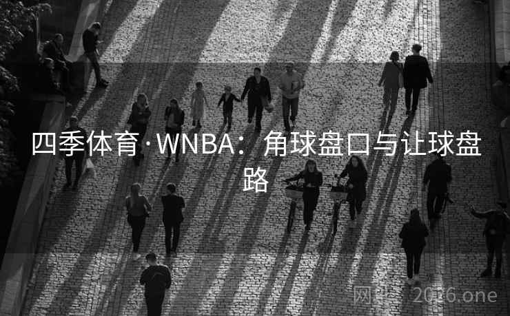 四季体育·WNBA:角球盘口与让球盘路 第1张 四季体育·WNBA:角球盘口与让球盘路 第1张